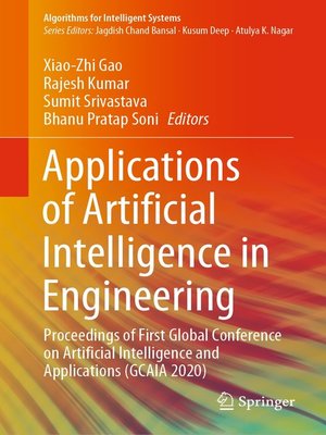 cover image of Applications of Artificial Intelligence in Engineering